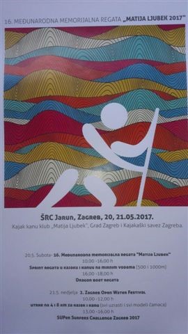 16. Međunarodna Memorijalna utrka "Matija Ljubek" i 2. Zagreb Open Water Festival 