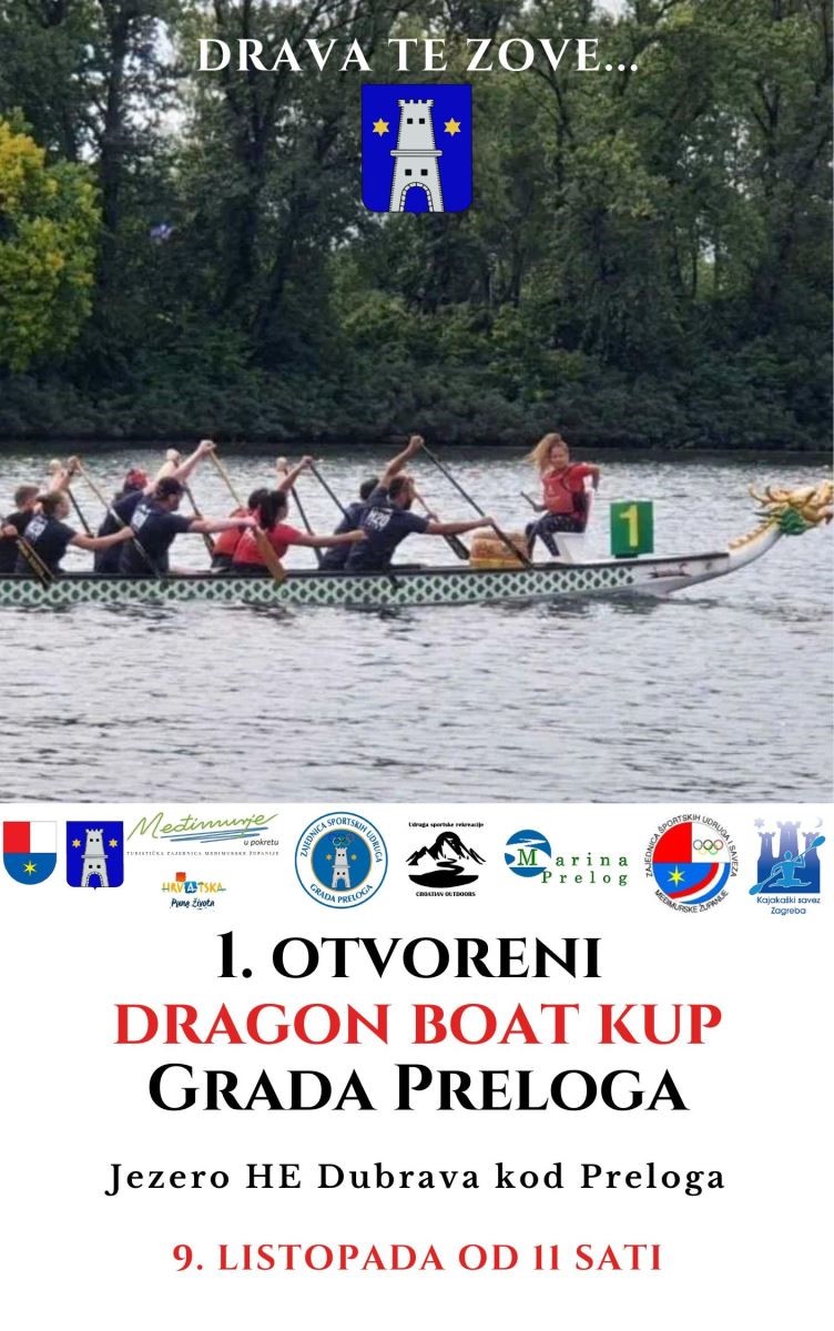 1. Otvoreni Dragon boat kup Grada Preloga